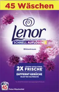 Lenor Colorwaschmittel Pulver Blütentraum 45WL, 45 WL