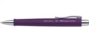 Faber-Castell Poly Ball Kugelschreiber XB, pflaume