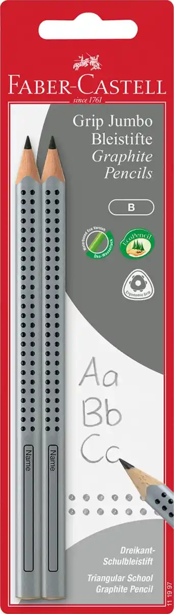 Bild 1 von Faber-Castell 2er Set Bleistifte Jumbo GRIP