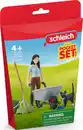 Bild 1 von Schleich 42747 Ausmist-und Pflegeset