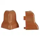 Bild 1 von toom Außenecke für Sockelleiste geschwungen Lapacho Chocolate, 2 Stück