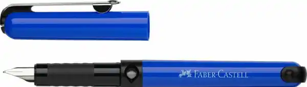 Bild 3 von Faber-Castell Schulfüller mit 6 Patronen, blau