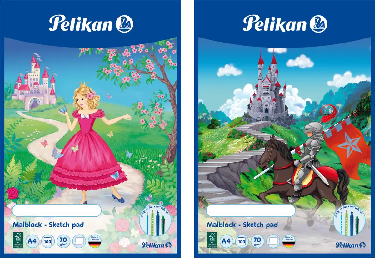 Bild 2 von Pelikan Malblock DIN A4 Fee/Pirat