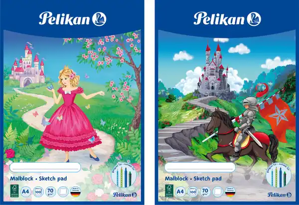 Bild 2 von Pelikan Malblock DIN A4 Fee/Pirat