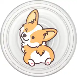 PopSockets PopGrip PlantCore Cheeky Corgi