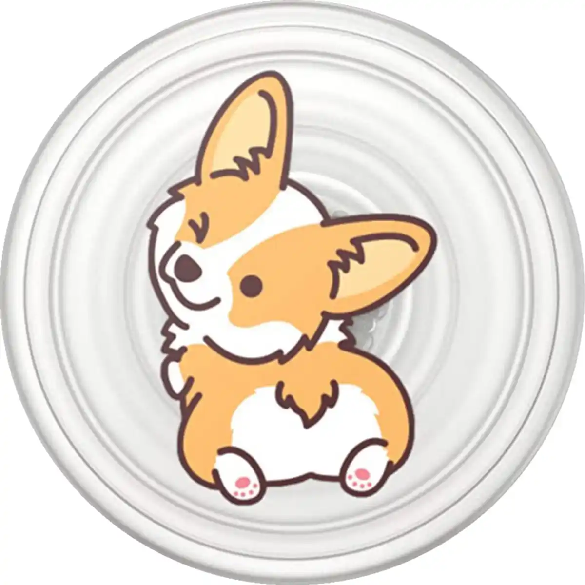 Bild 1 von PopSockets PopGrip PlantCore Cheeky Corgi