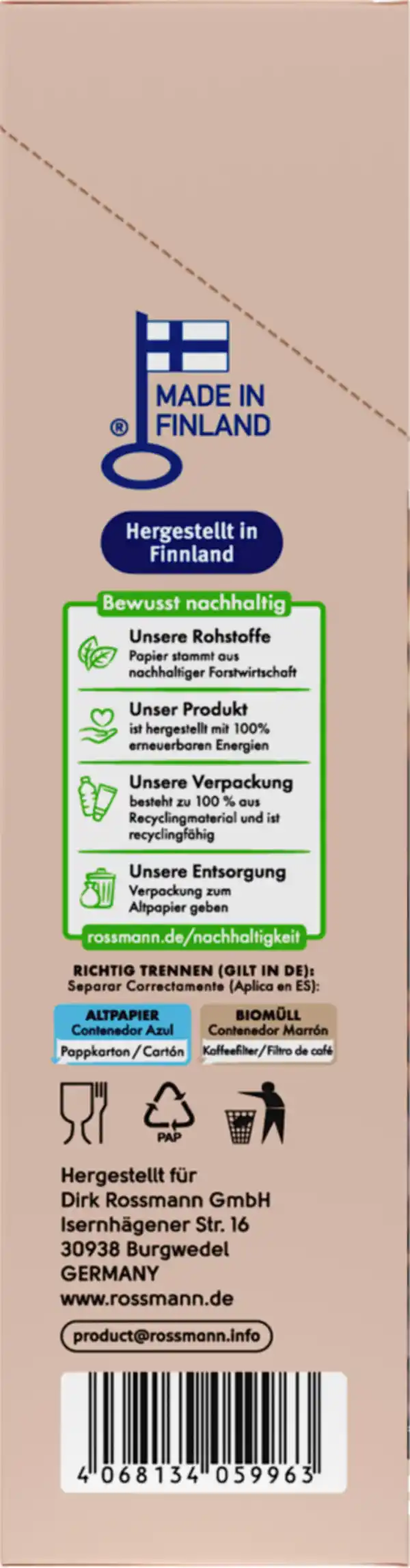 Bild 4 von RUBIN Kaffeefilter weiß Gr. 4