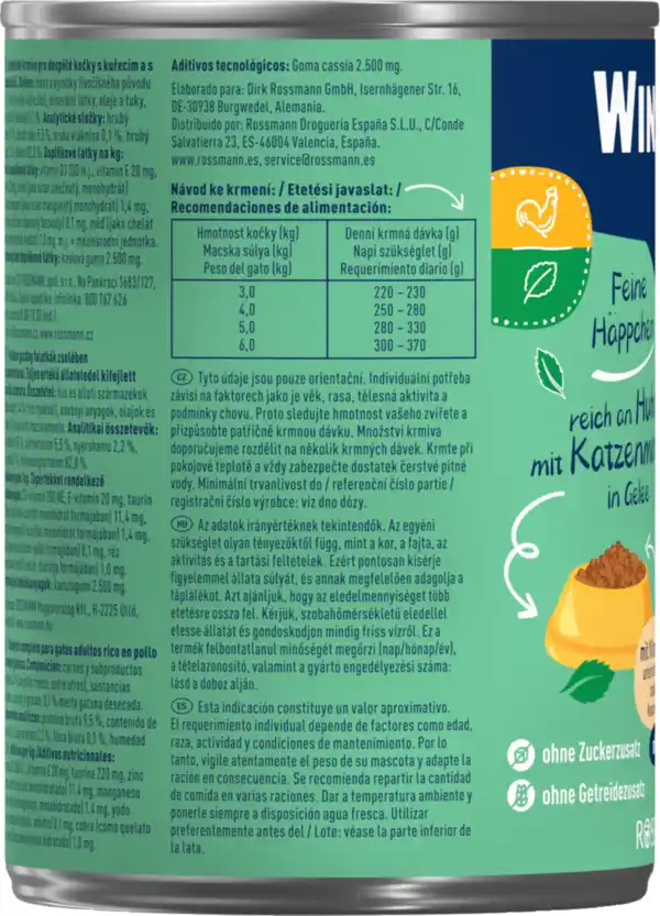 Bild 4 von Winston Menü reich an Huhn mit Katzenminze, 400 g