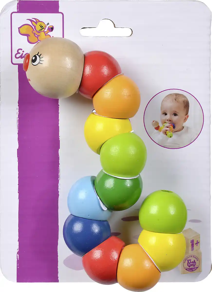 Bild 1 von Eichhorn Greifling 18,5cm Raupe Hartholz