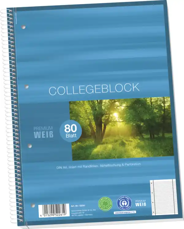 Bild 2 von Venceremos Collegeblock DIN A4 liniert