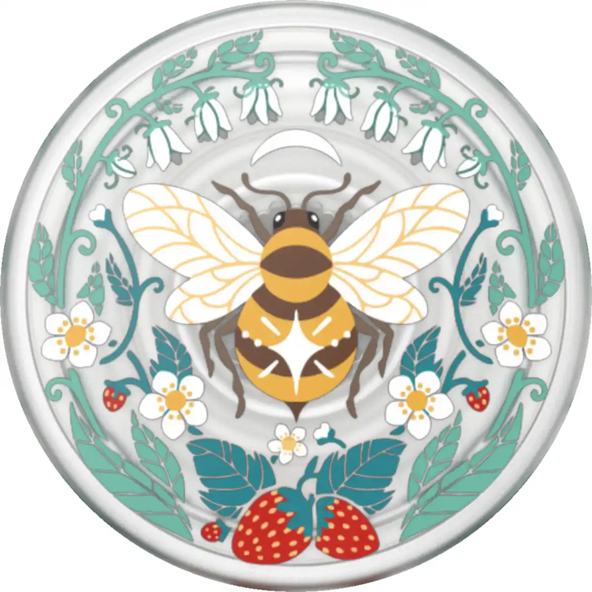 Bild 1 von PopSockets PopGrip PlantCore Grip Bee Boho