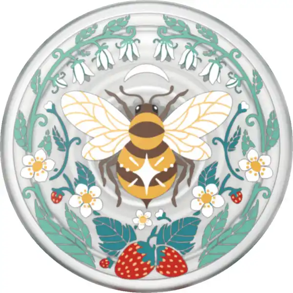 Bild 1 von PopSockets PopGrip PlantCore Grip Bee Boho