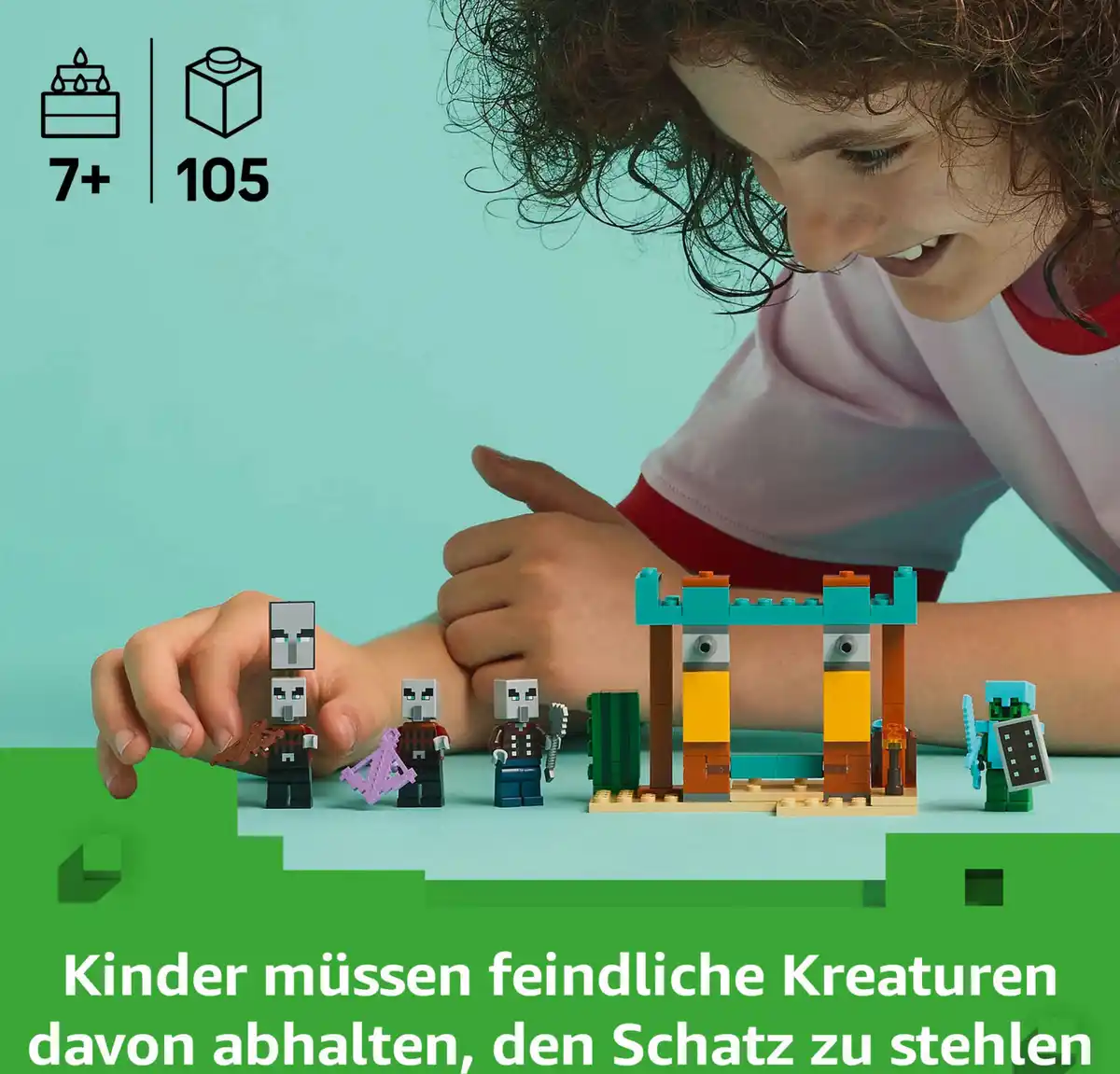 Bild 4 von LEGO Minecraft 21267 Die Illager-Wüstenpatrouille