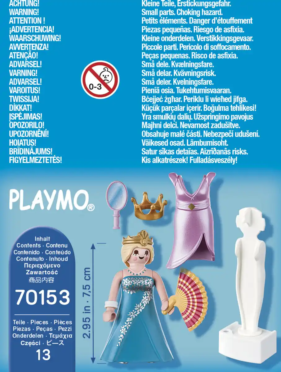 Bild 3 von Playmobil 70153 Prinzessin mit Kleiderpuppe