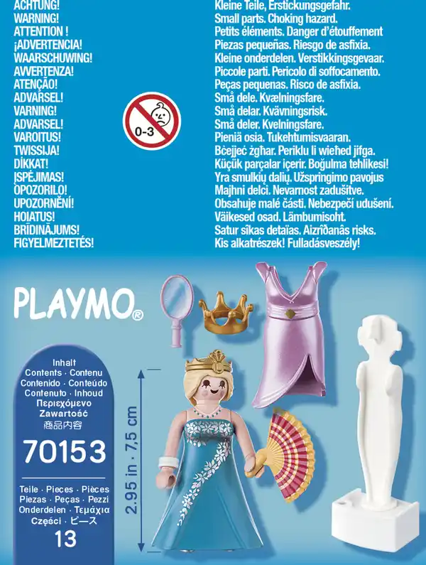 Bild 3 von Playmobil 70153 Prinzessin mit Kleiderpuppe