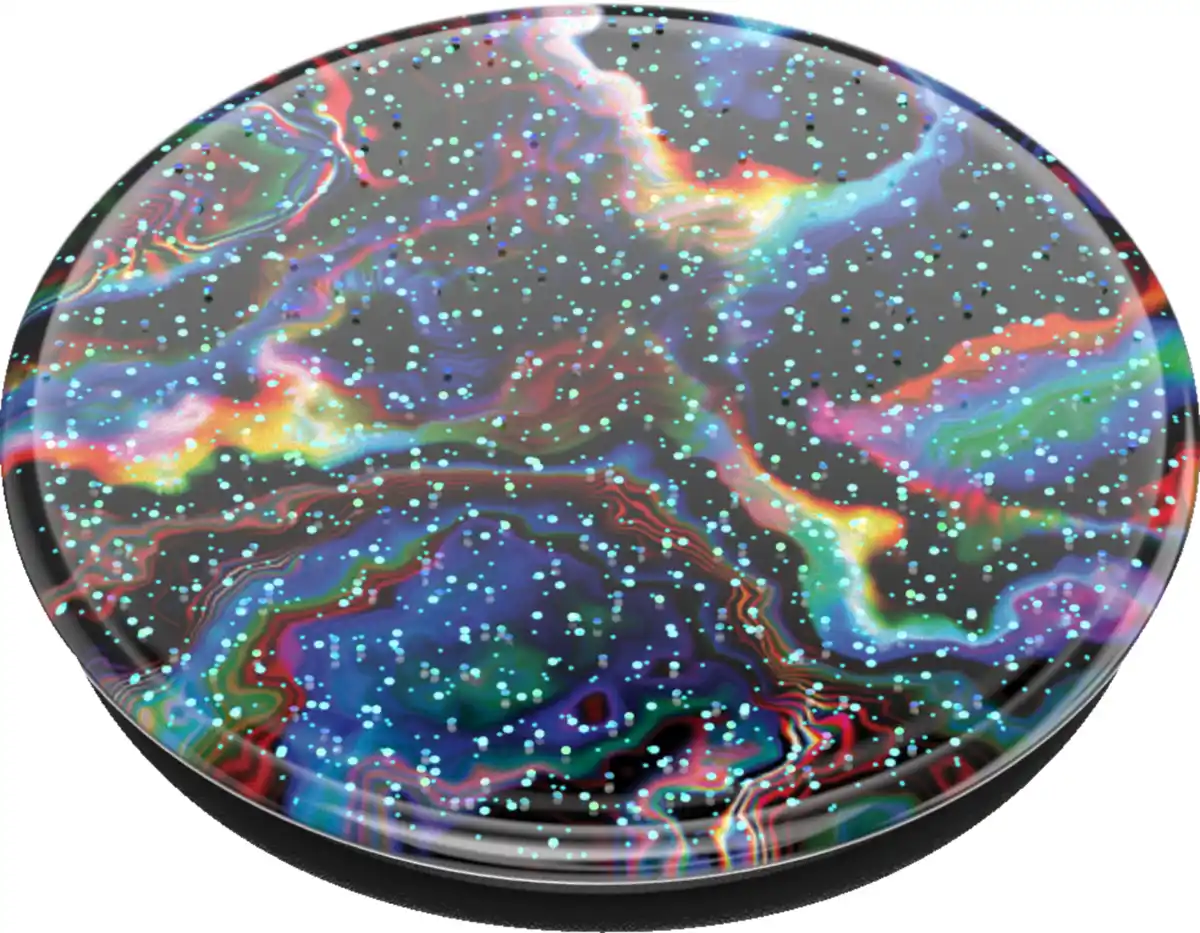Bild 3 von PopSockets PopGrip Premium Glitter Rainbow Void