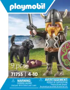 Playmobil 71755 Wikinger mit Wachhund