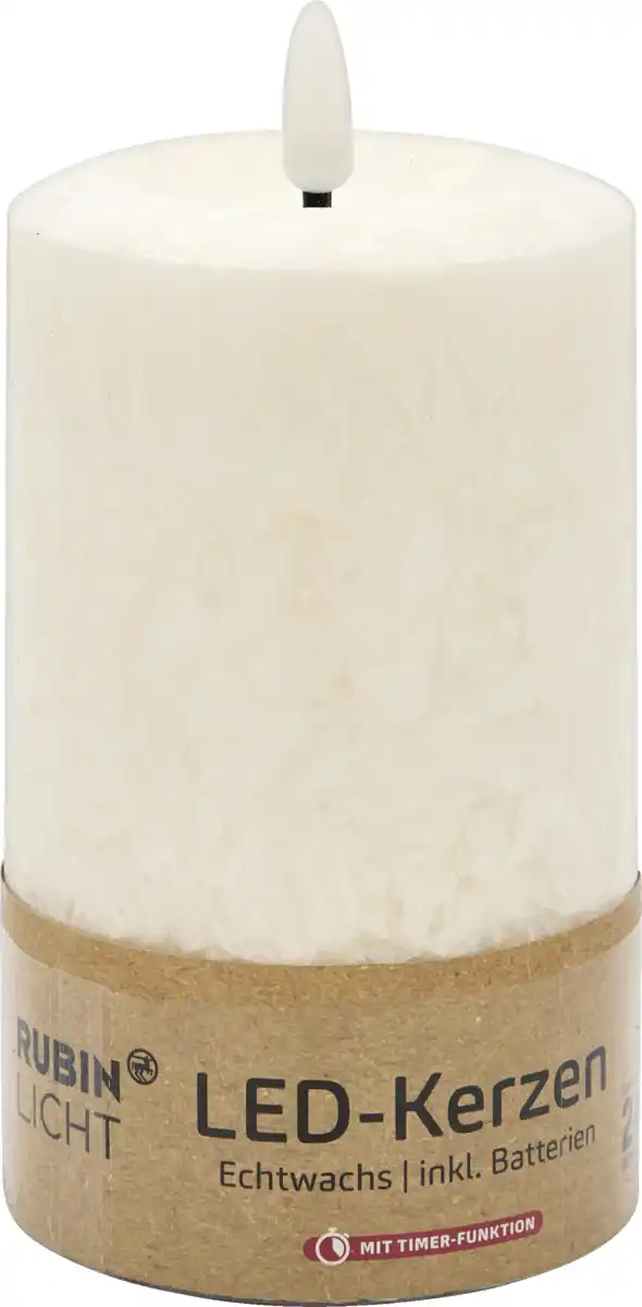 Bild 1 von RUBIN LICHT LED-Kerze, 12,5 cm, beige