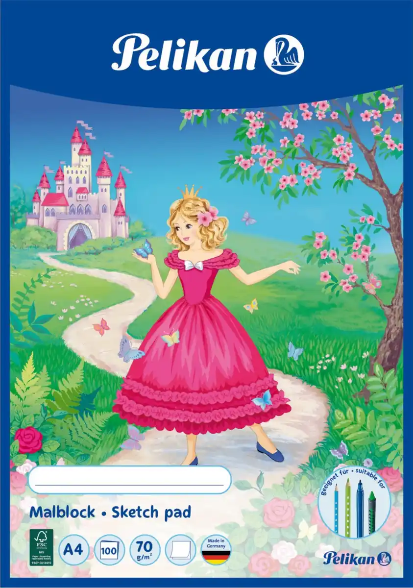 Bild 1 von Pelikan Malblock DIN A4 Fee/Pirat