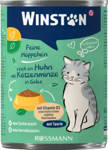 Winston Menü reich an Huhn mit Katzenminze, 400 g