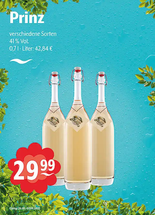 Bild 1 von Prinz verschiedene Sorten 41 % Vol.