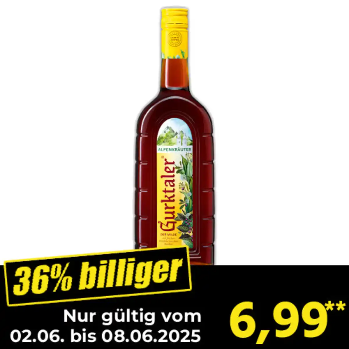 Bild 1 von Gurktaler Der milde Kräuterlikör