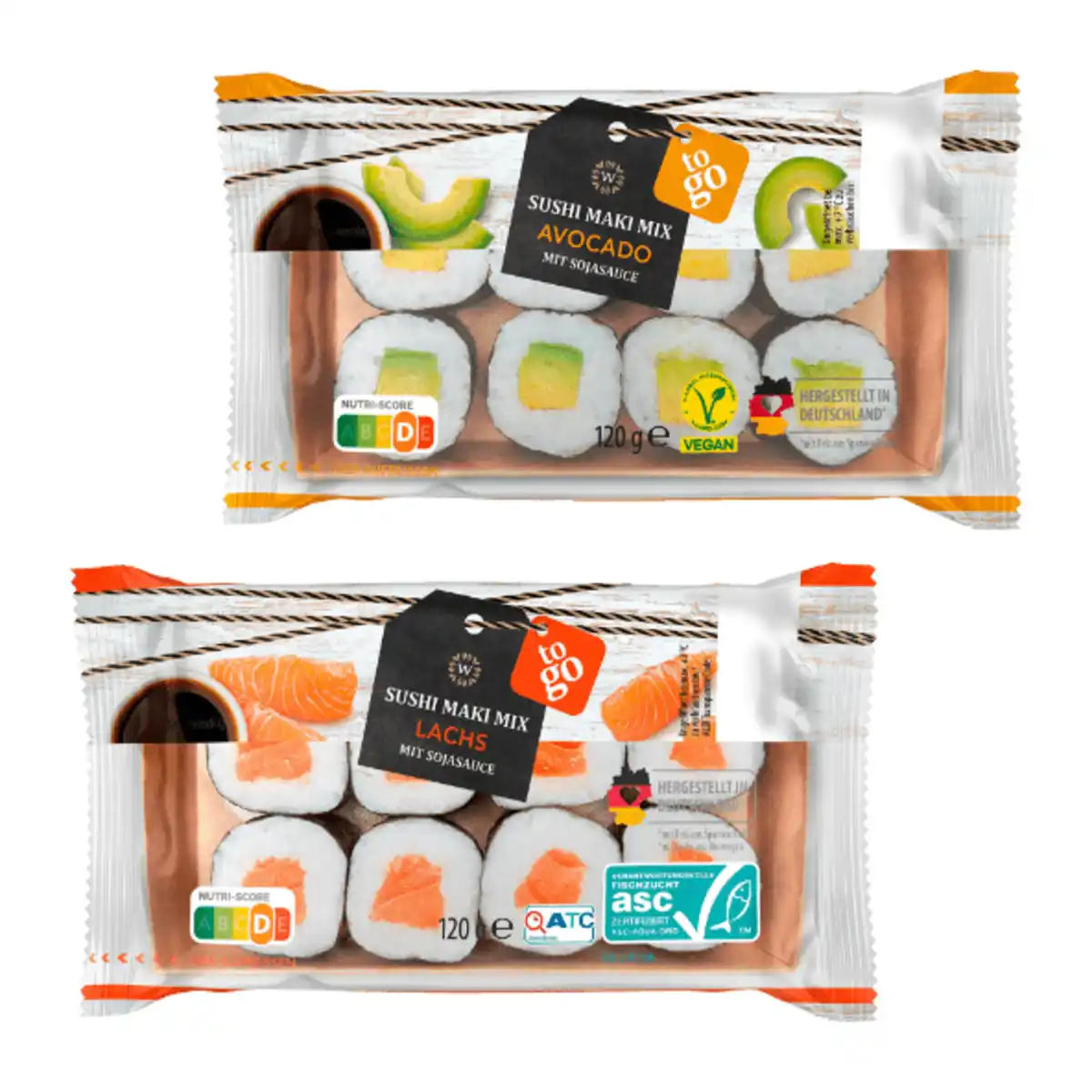 Bild 1 von WONNEMEYER Sushi-Maki-Mix 120g