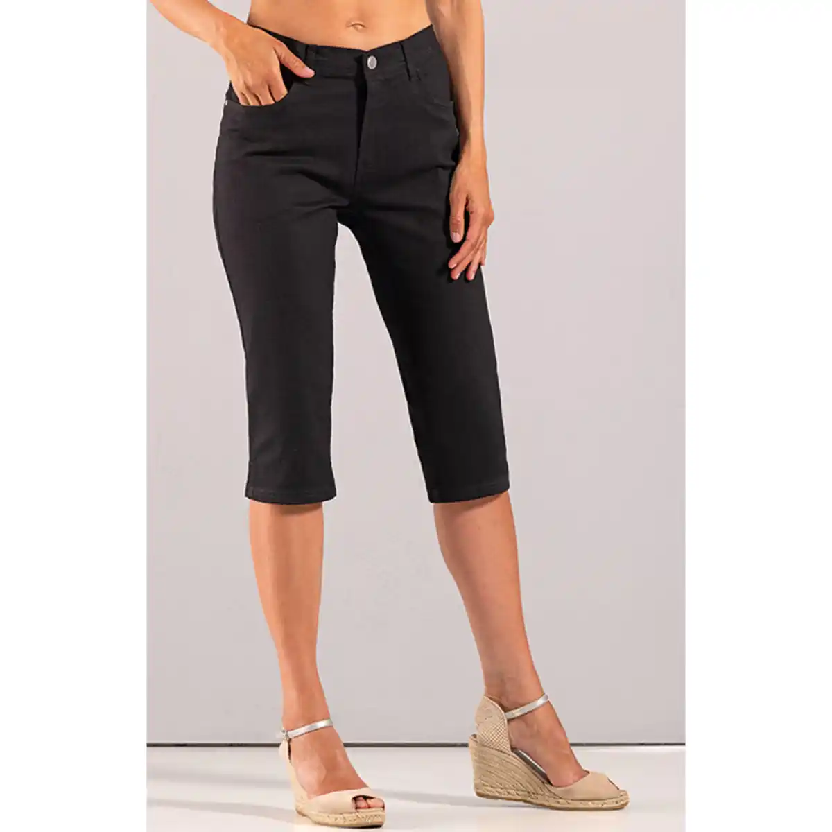 Bild 2 von Ellenor Twill-Capri-Hose 3/4