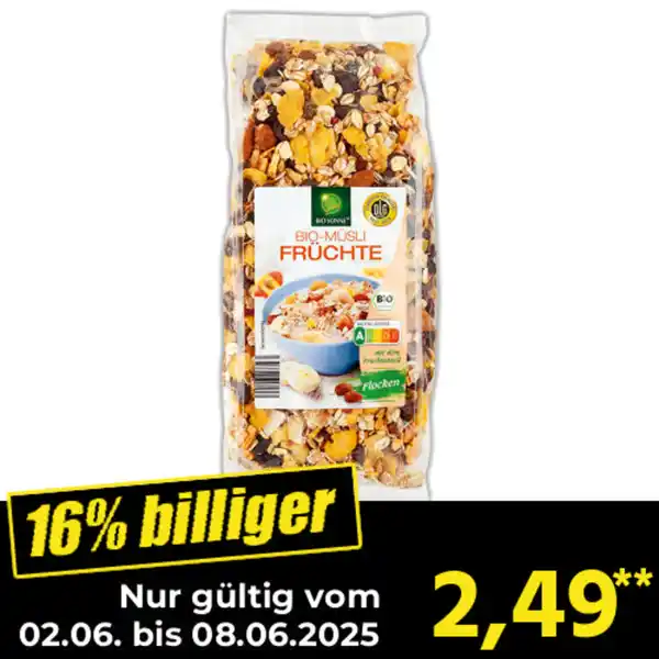 Bild 1 von Bio Sonne Bio-Müsli