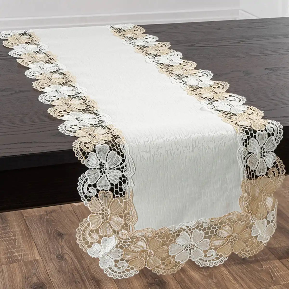 Bild 1 von Bella Casa Tischwäsche "Plauener Spitze Optik"