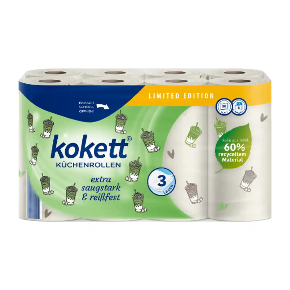 Bild 1 von KOKETT Küchenrollen 50Blatt