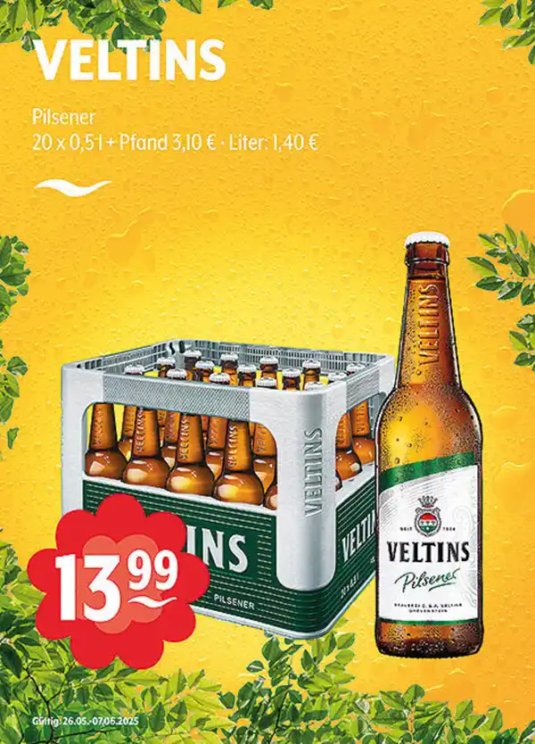 Bild 1 von VELTINS Pilsener