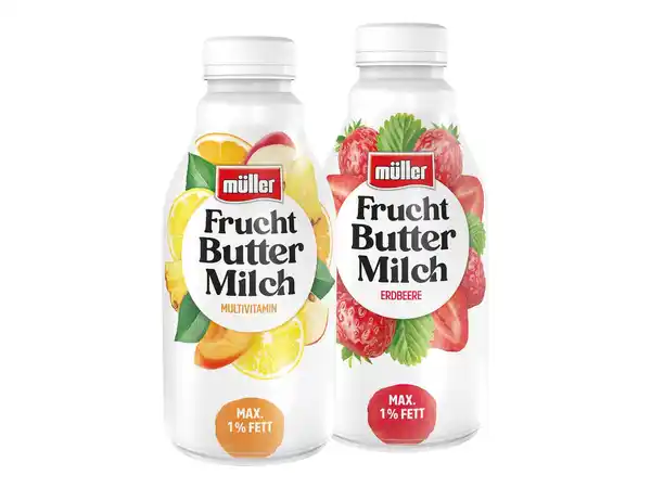 Bild 1 von Müller Fruchtbuttermilch,  500 g