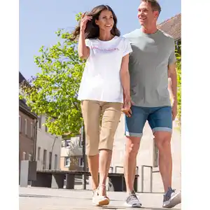 Ellenor Twill-Capri-Hose 3/4