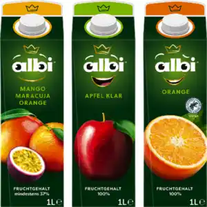 albi Fruchtsaft oder Nektar