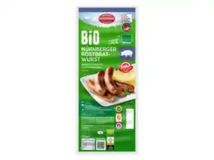 Bioland Nürnberger Rostbratwurst,  250 g