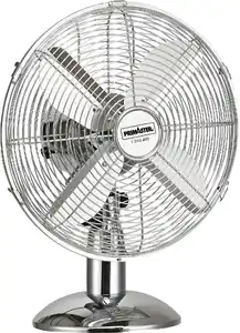 Primaster Tischventilator Retro Ø ca. 30 cm, verchromt