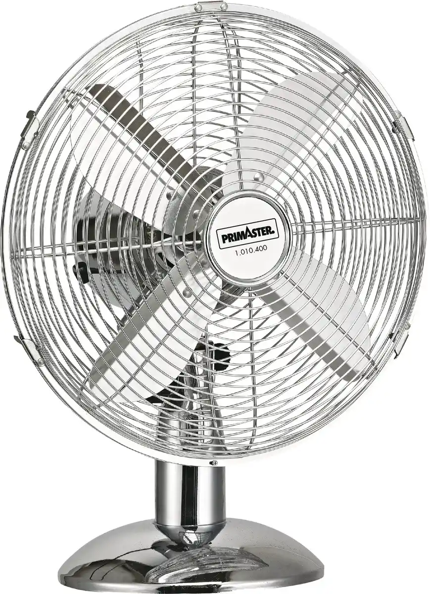 Bild 1 von Primaster Tischventilator Retro Ø ca. 30 cm, verchromt