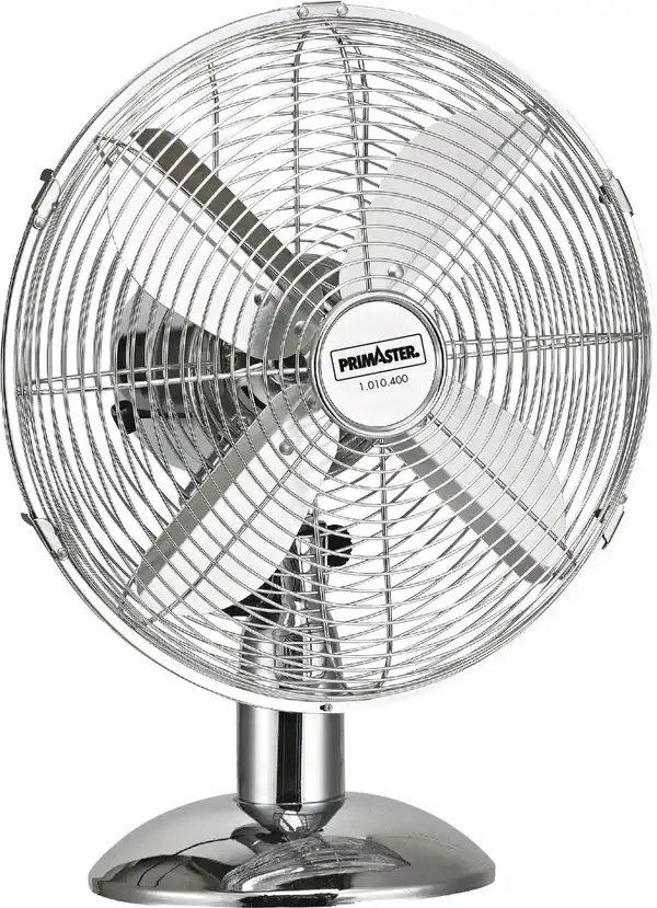 Bild 1 von Primaster Tischventilator Retro Ø ca. 30 cm, verchromt