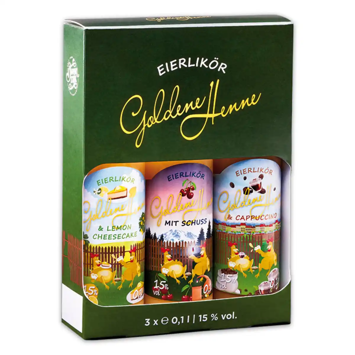 Bild 1 von Goldene Henne Eierlikör Geschenkpackung