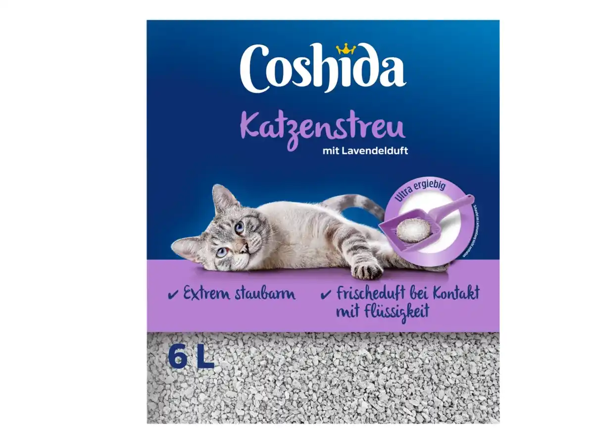 Bild 1 von Coshida Katzenstreu,  6 l