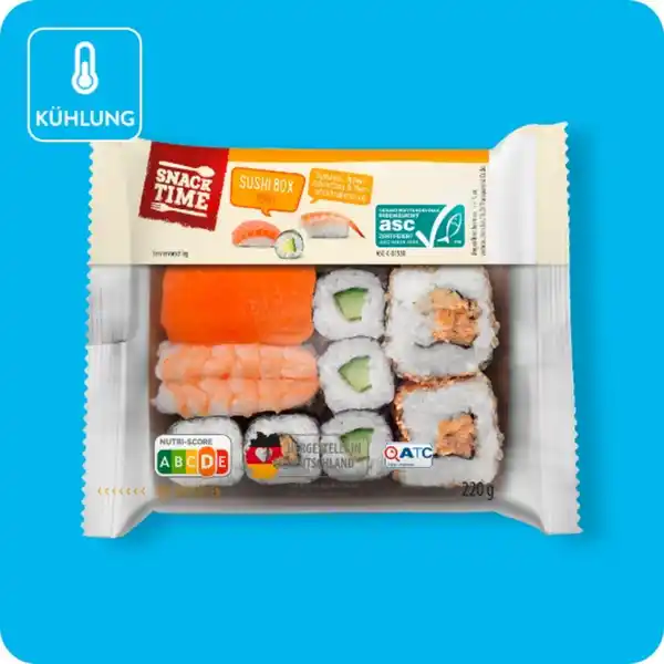 Bild 1 von SNACK TIME Sushi-Box³⁺⁶, Yodo