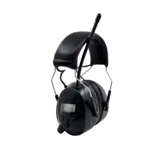 Kopfhörer mit integriertem Radio, schwarz