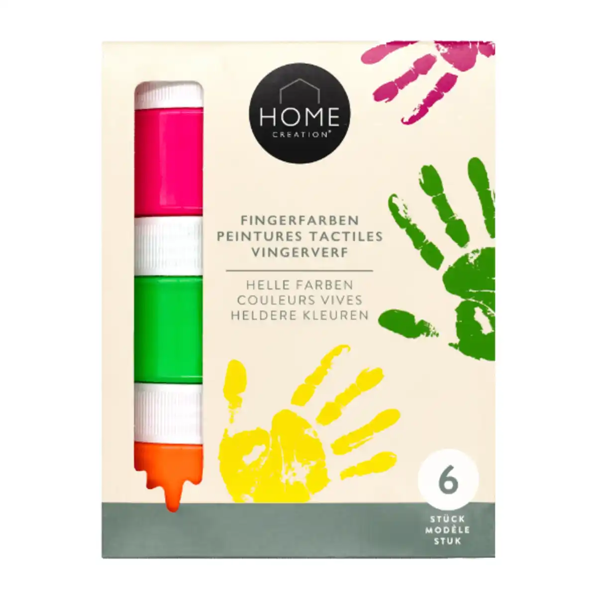 Bild 2 von HOME CREATION Fingerfarben / Badestifte