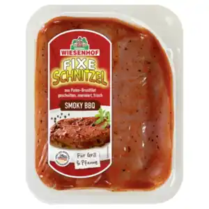 Deutsche marinierte Fixe Schnitzel aus Puten-, Hähnchenbrustfilet
