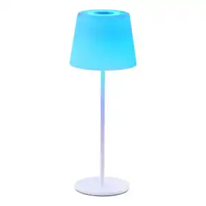 LED-Akku-Tischleuchte Cappo, mit RGB-Funktion – Energieeffizienzklasse G