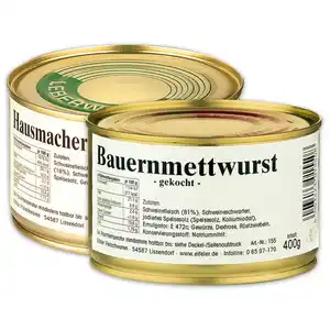 Gutes aus der Eifel Hausmacher Wurst-Spezialität