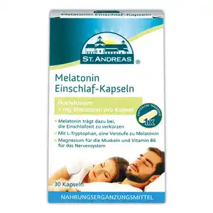 St. Andreas Melatonin Einschlaf-Kapseln