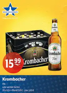 Krombacher Pils oder weitere Sorten