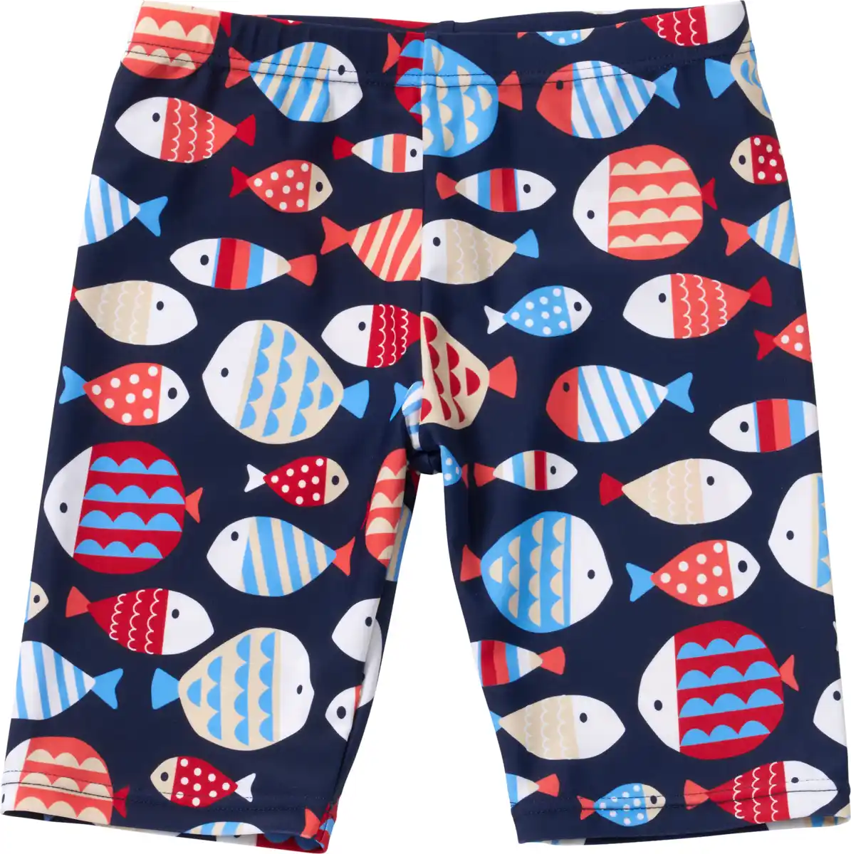 Bild 1 von PUSBLU UV Badehose mit Fisch-Muster, blau & rot, Gr. 134/140